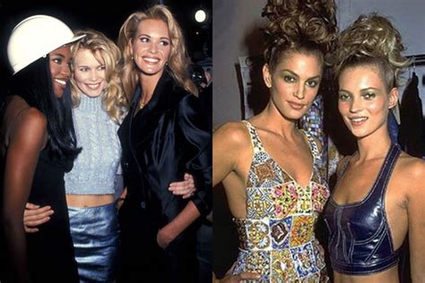 The Iconic Supermodels Of The 90s Then And Now 9celebrity