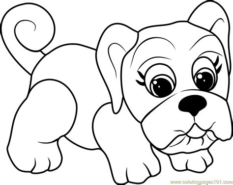 bulldog coloring page  pet parade coloring pages