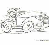Car Coloring Surfnetkids Pages Driving Boy Travel Cars Previous Animals sketch template