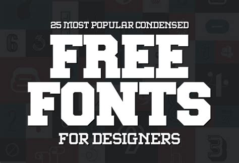 condensed fonts  designers fonts graphic design junction