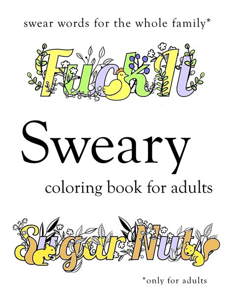 smashwords sweary coloring book swear word coloring book  book