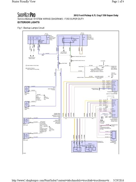 ford  trailer wiring diagram herbalens
