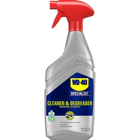 Wd 40 Specialist Cleaner And Degreaser 32 Oz Bottle Msc Industrial