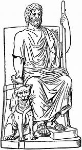 Roman Zeii Romani Goddesses Zeul Pluto Hades Interferente Cerberus Kb sketch template