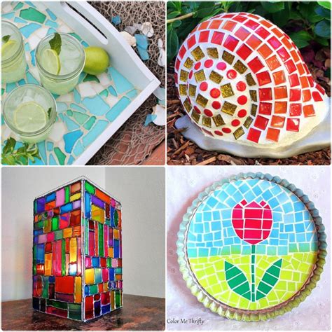 easy diy mosaic art ideas  designs