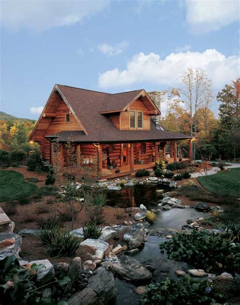 log cabin  north carolina perfect  outdoor log home living