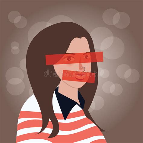 tape over mouth expression stock illustration illustration of image