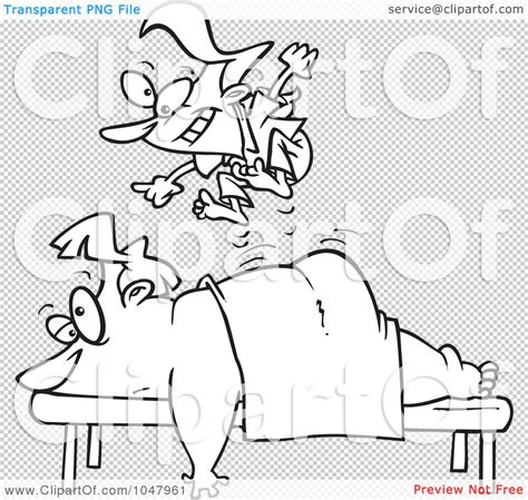 royalty free rf clip art illustration of a cartoon black and white
