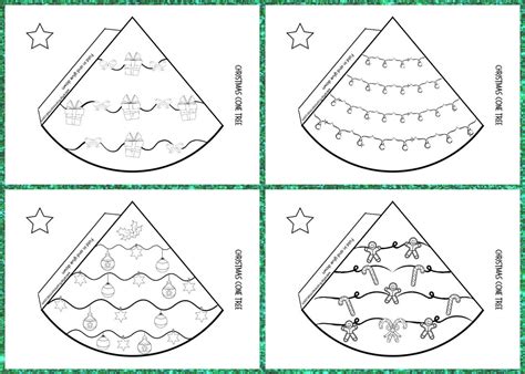 christmas cones  printables printable templates