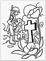 Remembrance Poppy Anzac Coloringhome sketch template