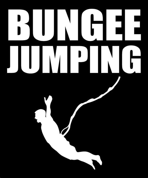 bungee jumping bungy jumping bungee t digital art by john romeo