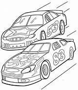 Coloring Pages Car Kids Race Printable sketch template