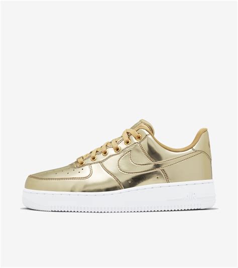 womens air force  metallic gold release date nike snkrs id
