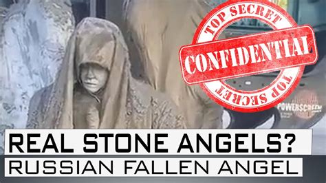 evidence angels existed fallen angel statue  russia   statues youtube