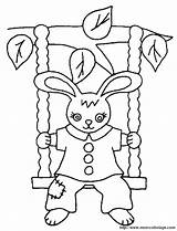 Colorat Iepurasi Coloriage Animale Lapin Conigli Kaninchen Ausmalbilder Coniglio sketch template