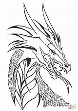Dragon Coloring Pages Fire Head Wings Dragons Color Drawing Realistic Printable Line Print Icewing Real Getdrawings Drawings Colorings Headed Ninjago sketch template