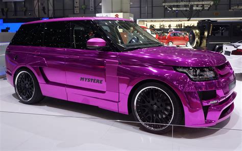 cars model   hamann range rover adds big pop  color  geneva show