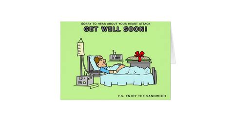 Funny Get Well Card Zazzle