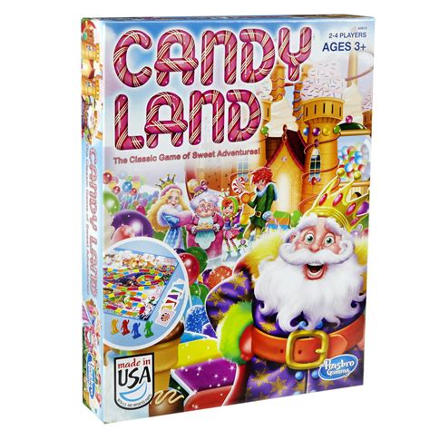 hasbro candy land game     players board game  kids ages