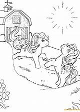 Coloring Pages Pony Ponies Fun Having Pretty Beautiful Color Little Online Colour Popular sketch template
