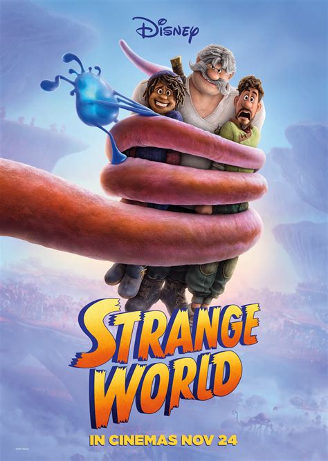 strange world disney australia