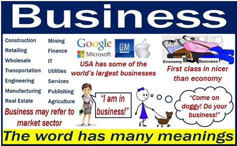 business definition  meaning market business news