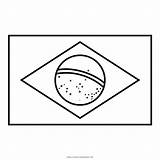 Bandera Brasilien Flagge Coloring Ultracoloringpages sketch template