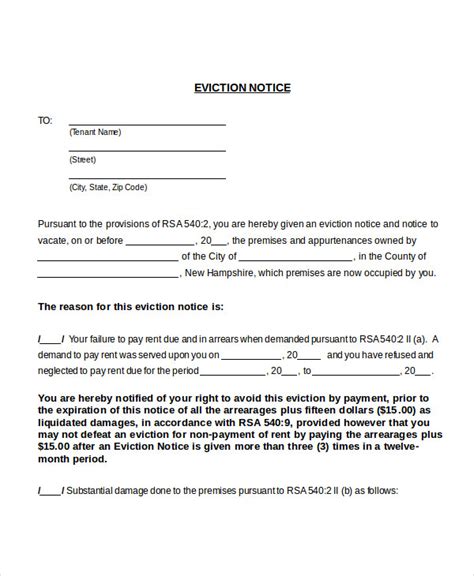 editable eviction notice fill  fill  printable eviction
