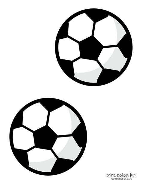 soccer ball coloring pages  printcolorfuncom