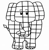 Elmer Elmar Elephant Coloriage Vierge Magique Ausmalbild Elefante Elefant Xadrez Elefanten Vorlage Elephantidae Animels Kindergarten Ausmalbilder Imprimer Colorier Elephants Hay sketch template