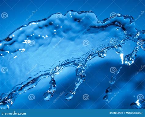 water flow stock image image  specular flow shiny