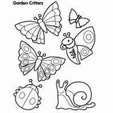 Coloring Pages Night Animals Crayola Kids Garden Critters Color Printable Print sketch template