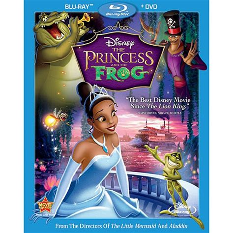 the princess and the frog 2 disc combo pack shopdisney