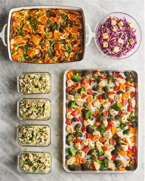 carb meal prep   week   carb veggie packed meals   hours kitchn