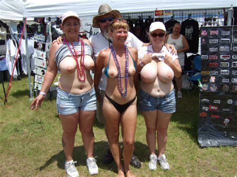 nude at biker rally contest