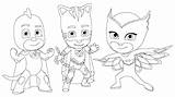 Pj Coloring Masks Pages Mask Printable Print Sheets Friends Drawing Color Cat Colouring Boy Getdrawings Info Gang Top Kids Colorings sketch template