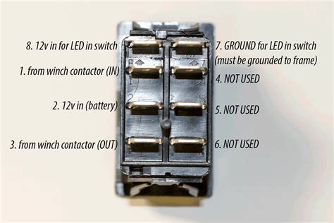 volt   rocker switch wiring diagram rawanology