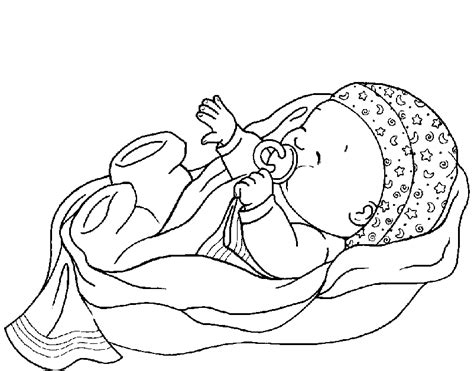gambar newborn baby girl coloring pages home  small babies printable