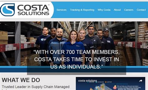 costa  proud  announce  website