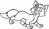 Hound Lis Kolorowanki Foxes Todd Dzieci Wecoloringpage sketch template