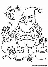 Coloring Christmas Book Pages Info sketch template