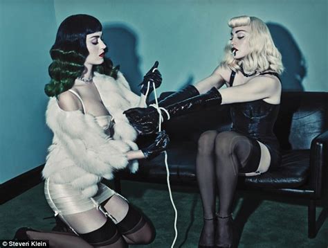 Madonna And Katy Perry Even Naughtier In Outtakes From Girl On Girl