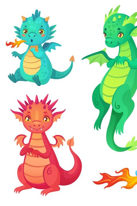dragon kids fantasy baby dragons funny fairytale reptile