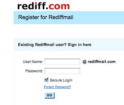 rediffmail login rediff mail account sign   wwwrediffmailcom sign