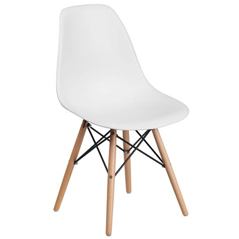 white plasticwood chair fh  dpp wh gg