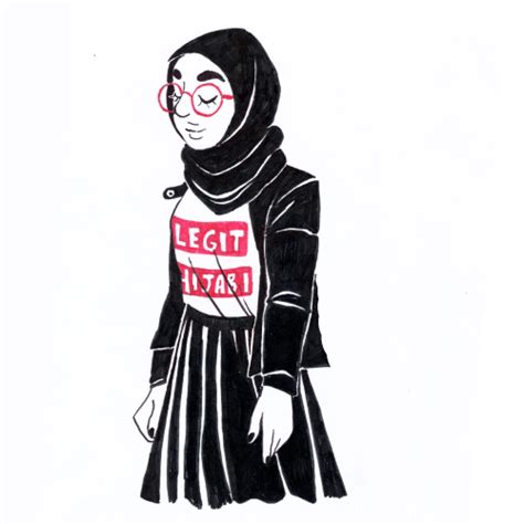hijab illustration tumblr
