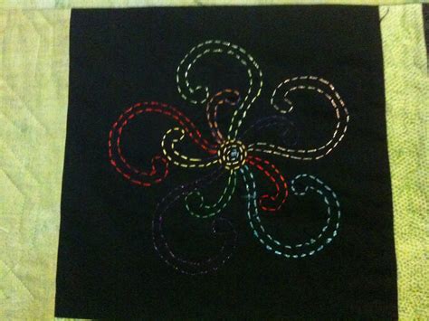 completed sashiko embroidery  applique projects quiltingboard forums