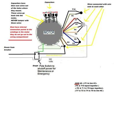 wagner electric motor wiring diagram