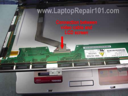 laptop repair laptop lcd screen turned completely white
