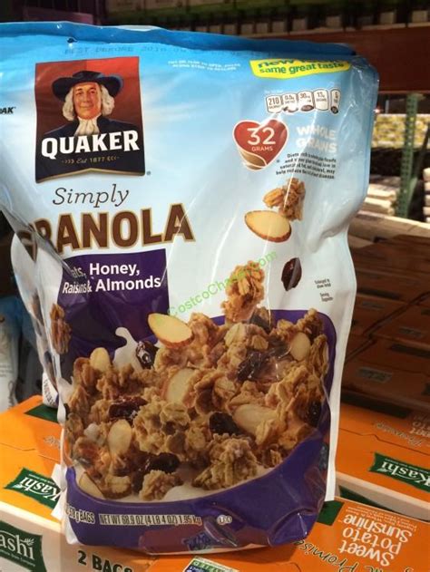 quaker simply granola  ounce bags costcochaser